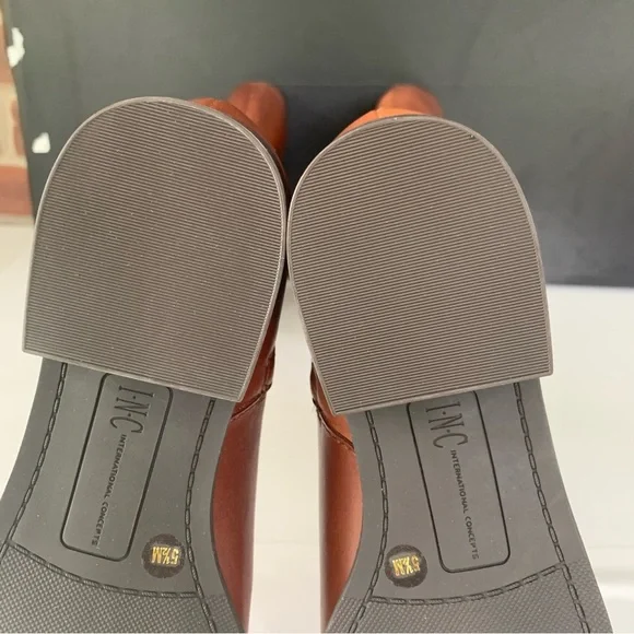 INC International Concepts Women's Frankii Leather Knee High Boots US 5.5 M WC - Picture 7 of 11